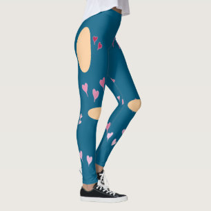 Leggings d'illusion cardiaque