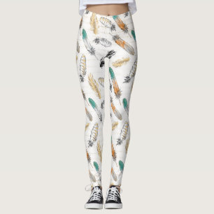 Leggings d'impression amérindienne