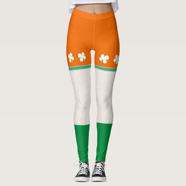 Leggings d'inspiration irlandaise (Devant)