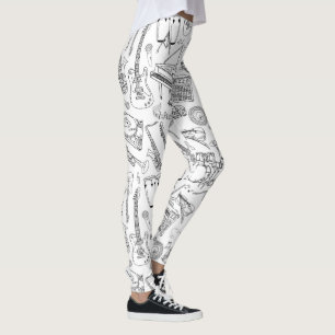 Leggings d'instruments de musique