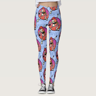 LEGGINGS DISCO COLORÉE ET FUNNY SUSHI GRAPHIQUE LEGINGS