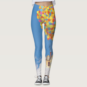 Leggings Disney Pixar UP   Balloon House Pastel