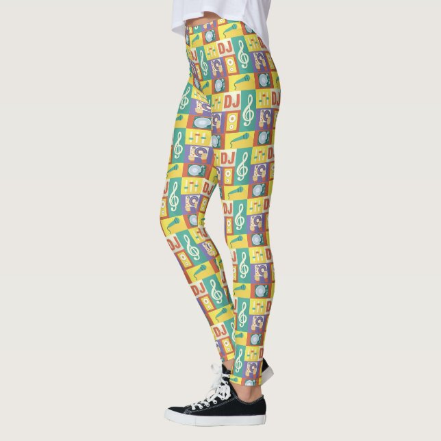 Leggings Disque professionnel Jockey Iconic Conçu (Gauche)