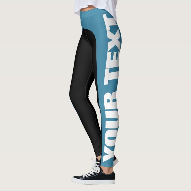 Leggings Dites-le grand ! Guêtres personnalisables (Gauche)