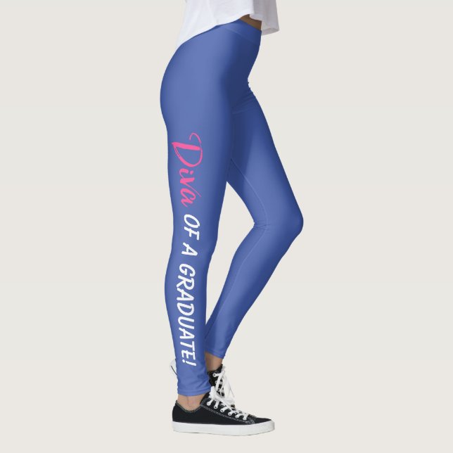 Leggings "Diva d'un diplômé !" (Droite)