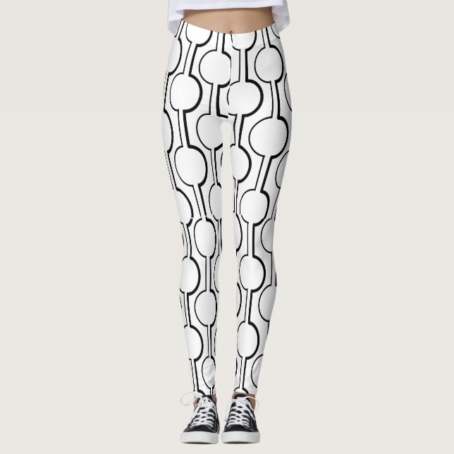 Leggings Diviser les cercles (Devant)