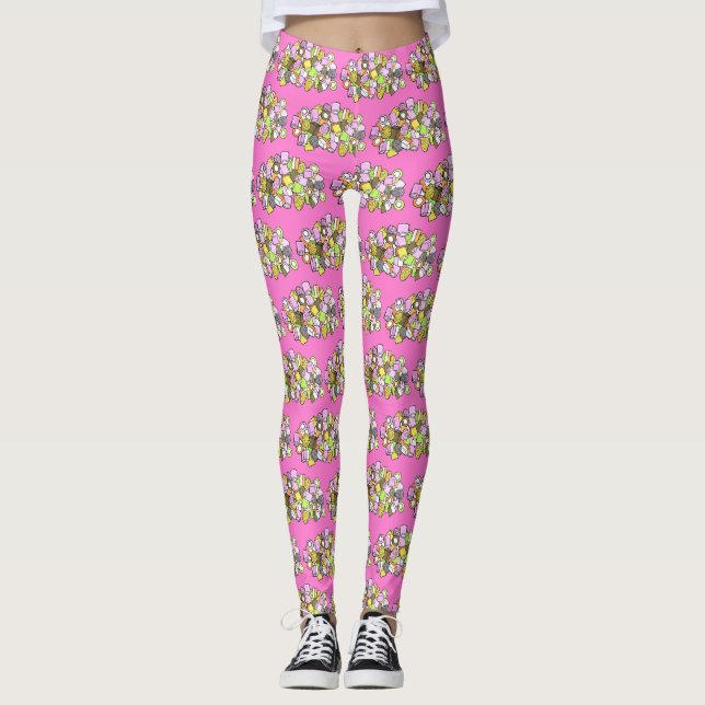 Leggings Dolly Mixte Royaume-Uni Fondant Confection Candy (Devant)