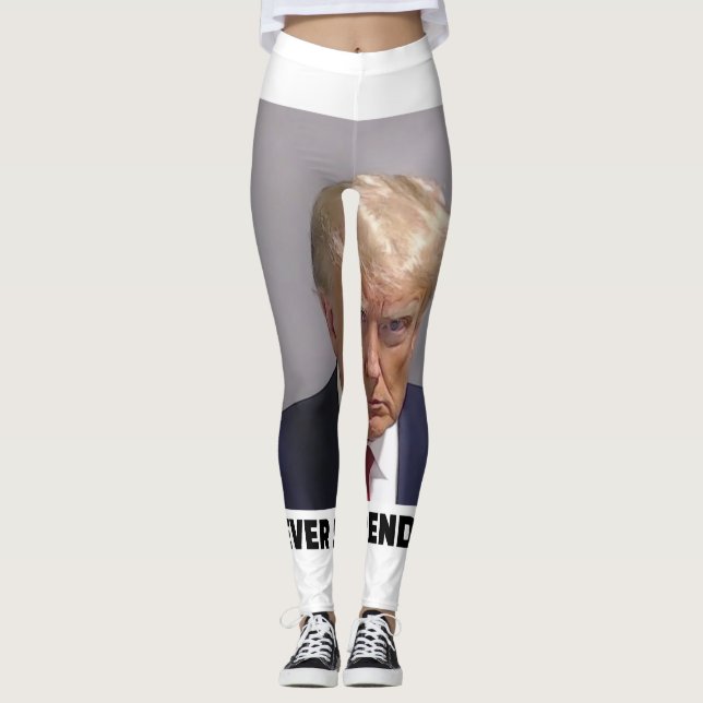 Leggings Donald J Trump Tir De Mug - Ne Cessez Jamais La Lo (Devant)