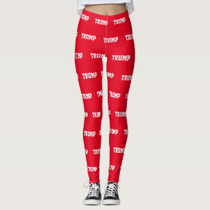 Leggings Donald Trump président rouge républicain