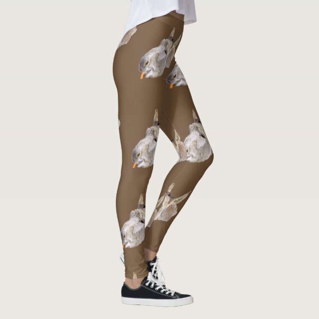 Leggings Donkey appelé Carottes, Brown (Droite)
