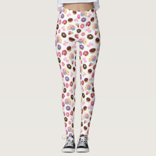 Leggings Donuts et Coeurs colorés et savoureux