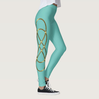 Leggings Double Infinity or antique + vos idées
