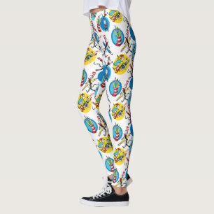 Leggings Dr Seuss   Caractères avec Motif de crayons