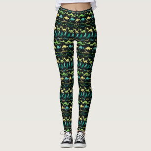 Leggings Dr Seuss Motif Hallowen "Bump Jump"