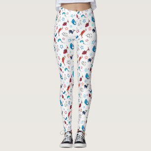 Leggings Dr Seuss   Un poisson deux étoiles de poisson Moti