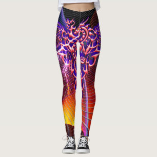 Leggings Dragon Fantastique qui Respire du Feu