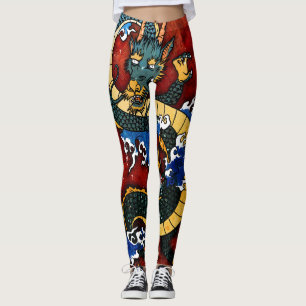 Leggings Dragon japonais