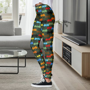 Leggings Dragons Green Flight Imaginaire