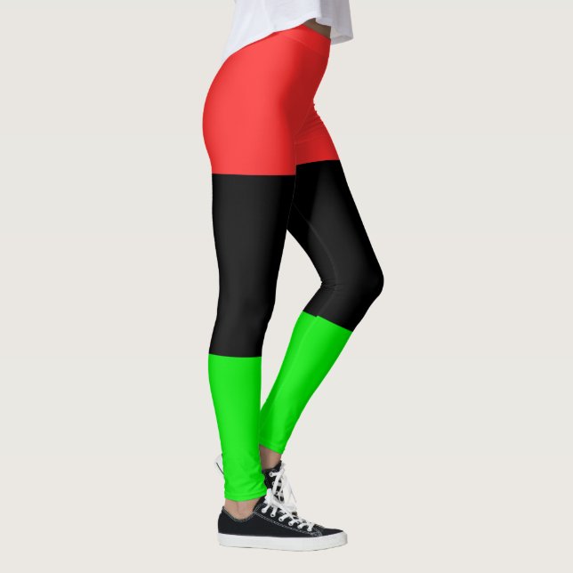 Leggings Drapeau africain (Droite)