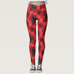 Leggings drapeau albanais modèle 2
