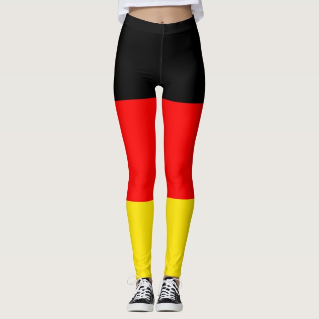 Leggings Drapeau allemand (Devant)
