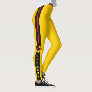 Leggings Drapeau allemand & Allemagne mode patriotes /sport