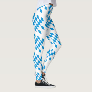 Leggings Drapeau ALLEMAND DE BAVARIE Couleurs