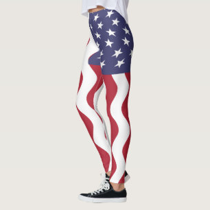 Leggings Drapeau américain