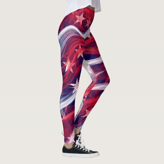 Leggings Drapeau américain (Droite)