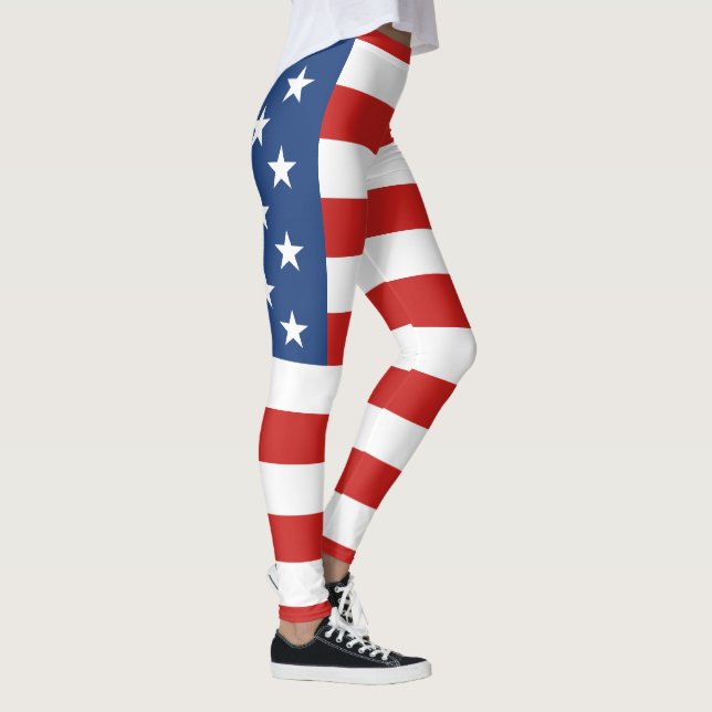 Leggings Drapeau américain (Droite)