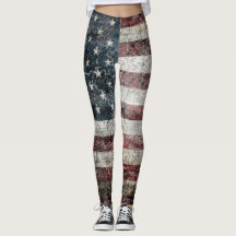 Drapeau américain grunge