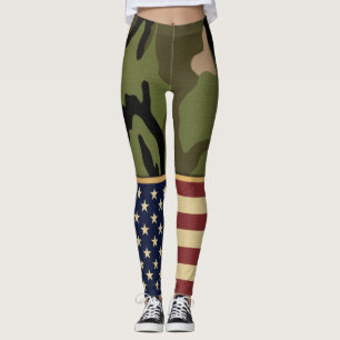 Leggings Drapeau américain patriotique