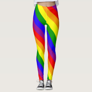 Leggings drapeau arc-en-ciel