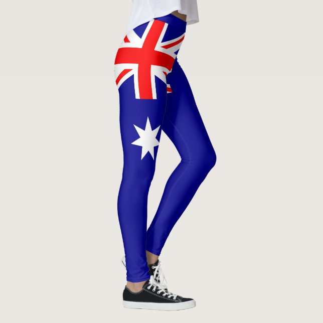 Leggings Drapeau australien patriotique (Droite)