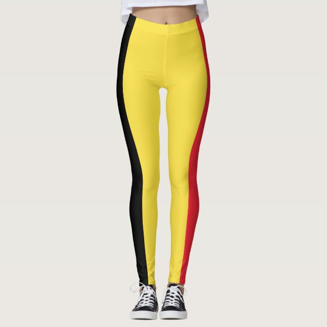 Leggings Drapeau belge (Devant)