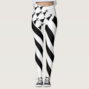 Leggings Drapeau breton (Gwenn-ha-du) Légendes