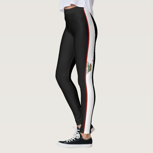 Leggings Drapeau californien (Gauche)
