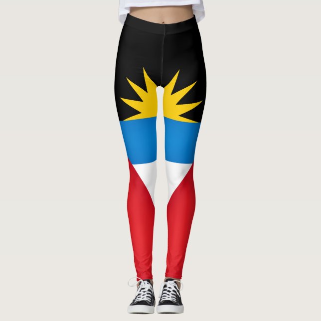 Leggings Drapeau cool Antigua Et Barbuda (Devant)