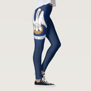 Leggings Drapeau Cool De La Louisiane