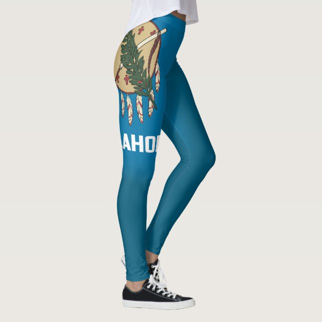 Leggings Drapeau Cool De L'Oklahoma (Droite)
