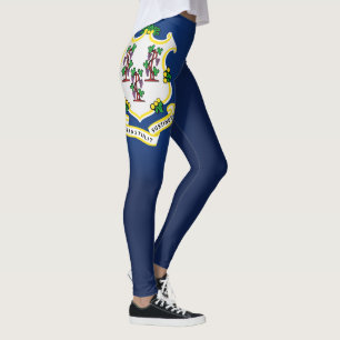 Leggings Drapeau cool Du Connecticut