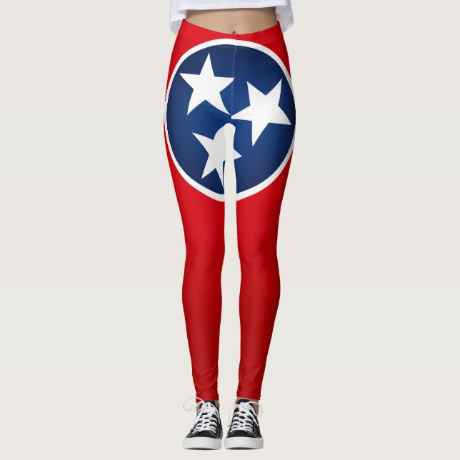 Leggings Drapeau Cool Du Tennessee (Devant)