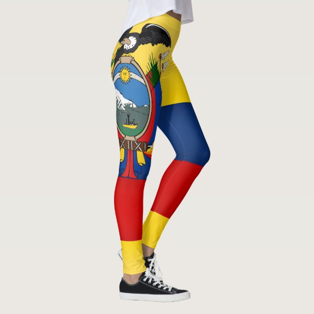 Leggings Drapeau Cool Equateur (Droite)