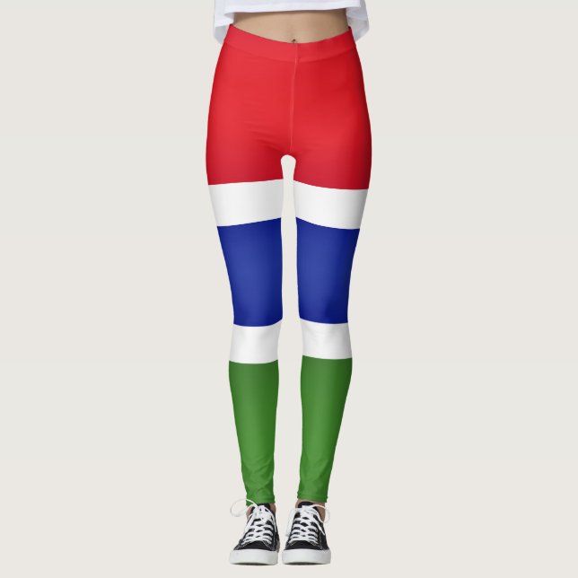 Leggings Drapeau Cool Gambie (Devant)