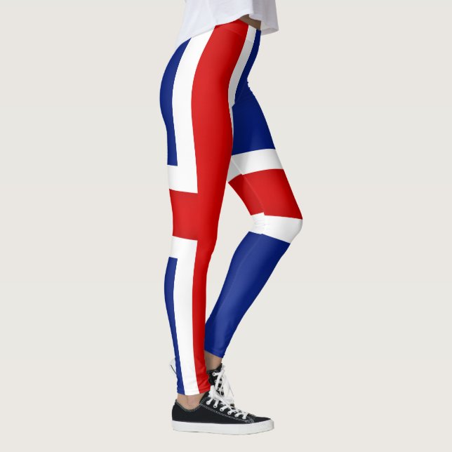 Leggings Drapeau cool Islande (Droite)