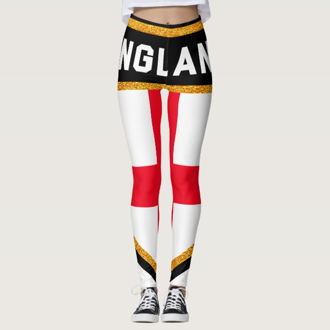 Leggings Drapeau d'Angleterre (Devant)