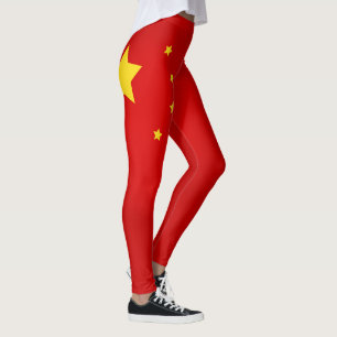 Leggings Drapeau de Chine Cool