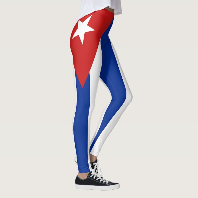 Leggings Drapeau de Cuba (Droite)