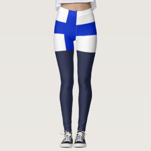 Leggings Drapeau de Finlande