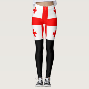 Leggings Drapeau de Géorgie